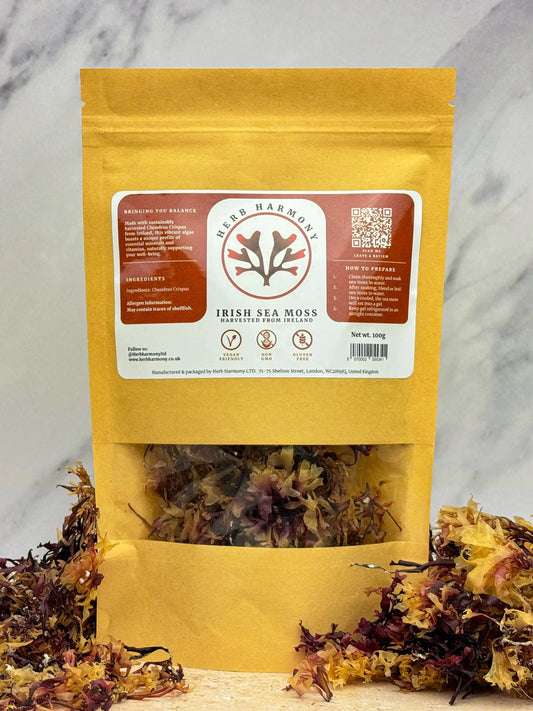 Natural Irish Sea Moss Dried (Chondrus Crispus)