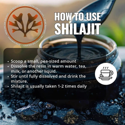 SHILAJIT - Purified Shilajit Resin